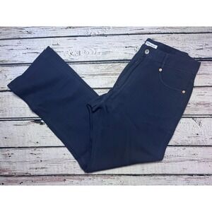 Spier & Mackay Contemporary Pants Mens 35X32 Linen Blend Flat Front Blue/Gray